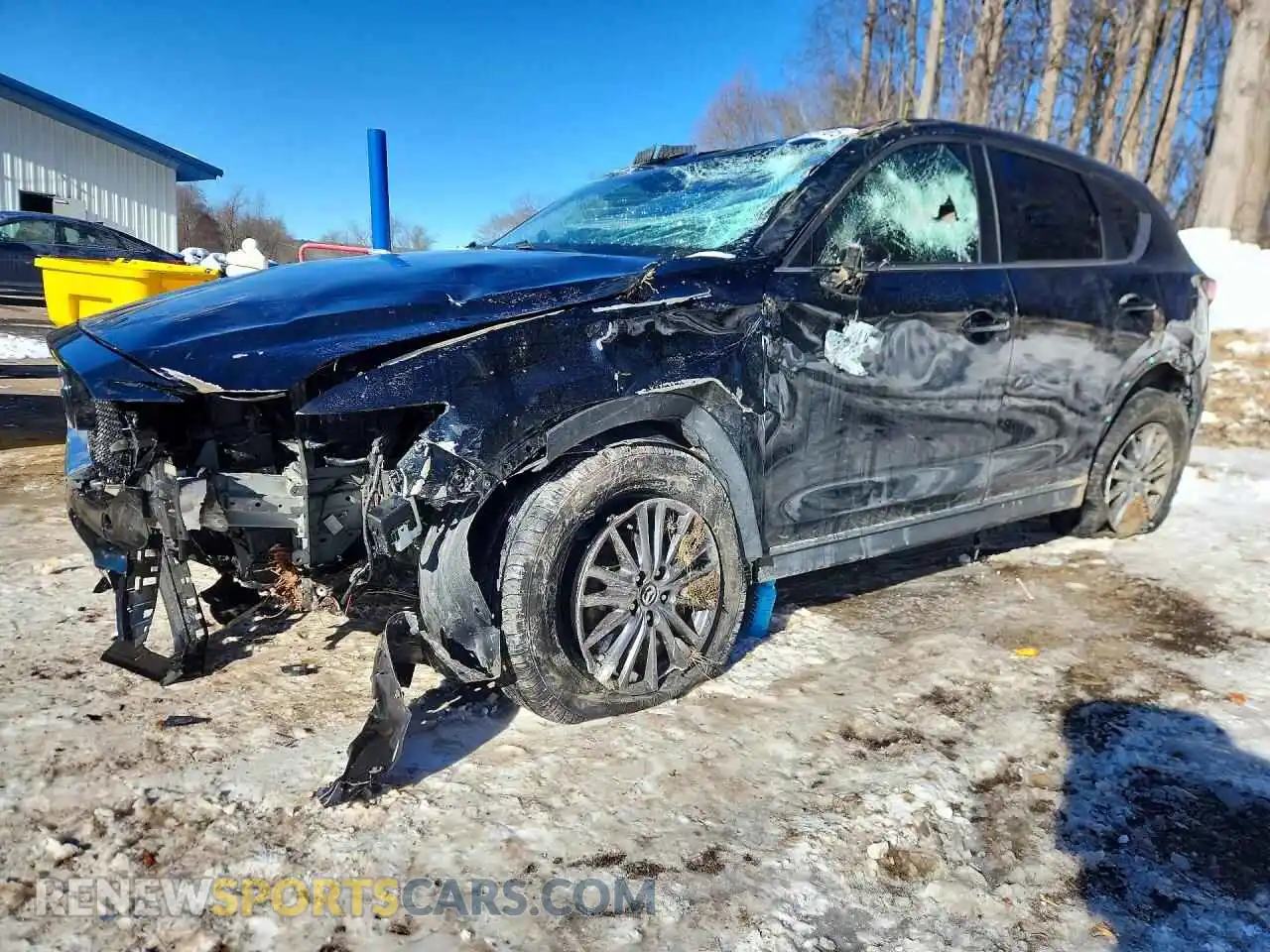 1 Photograph of a damaged car JM3KFBCM9M1336500 MAZDA CX-5 2021