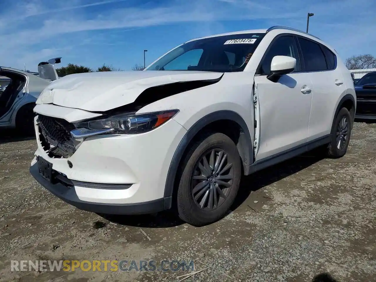 1 Photograph of a damaged car JM3KFBCM9M1480953 MAZDA CX-5 2021