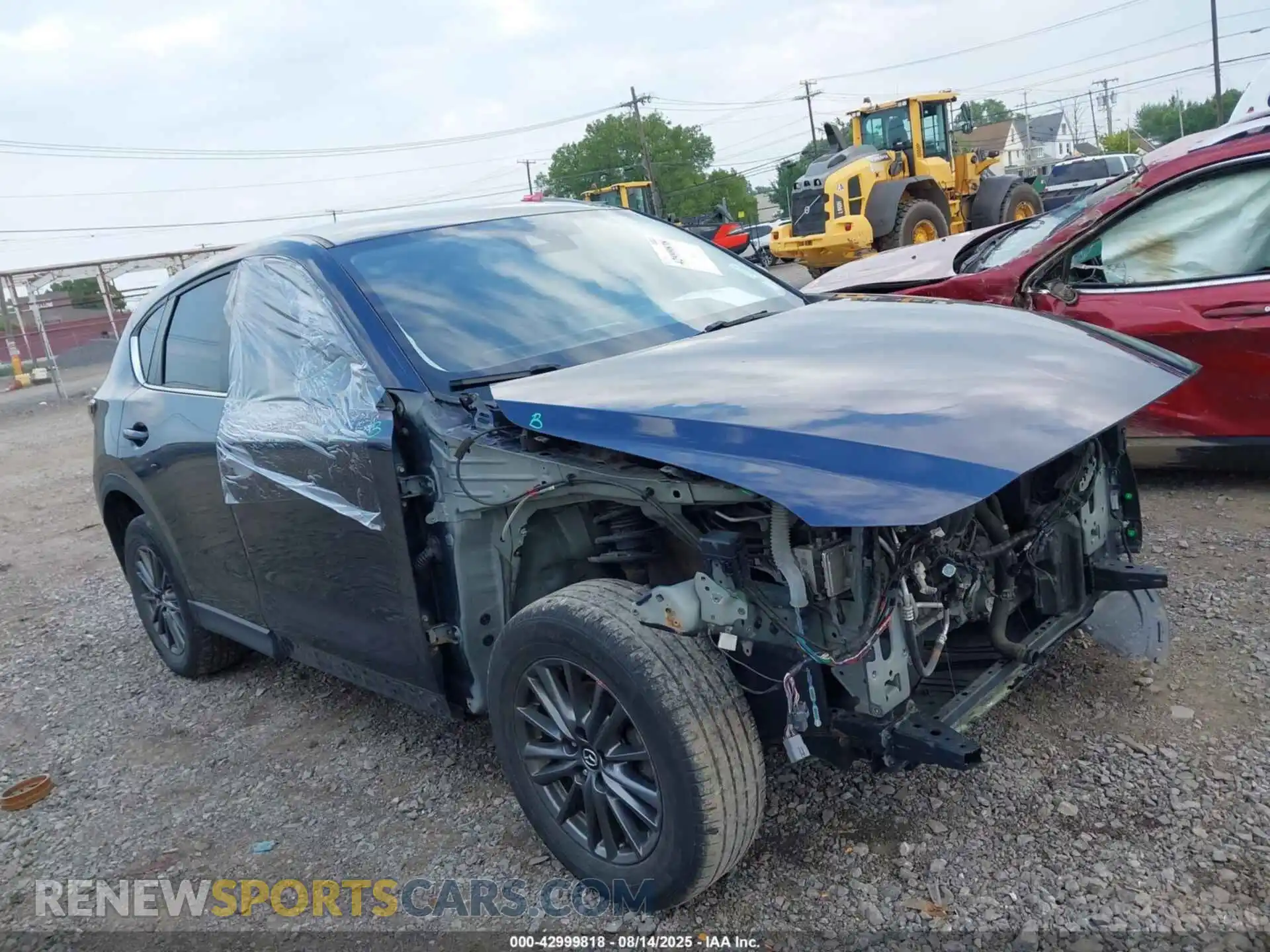 1 Photograph of a damaged car JM3KFBCMXM0317752 MAZDA CX-5 2021