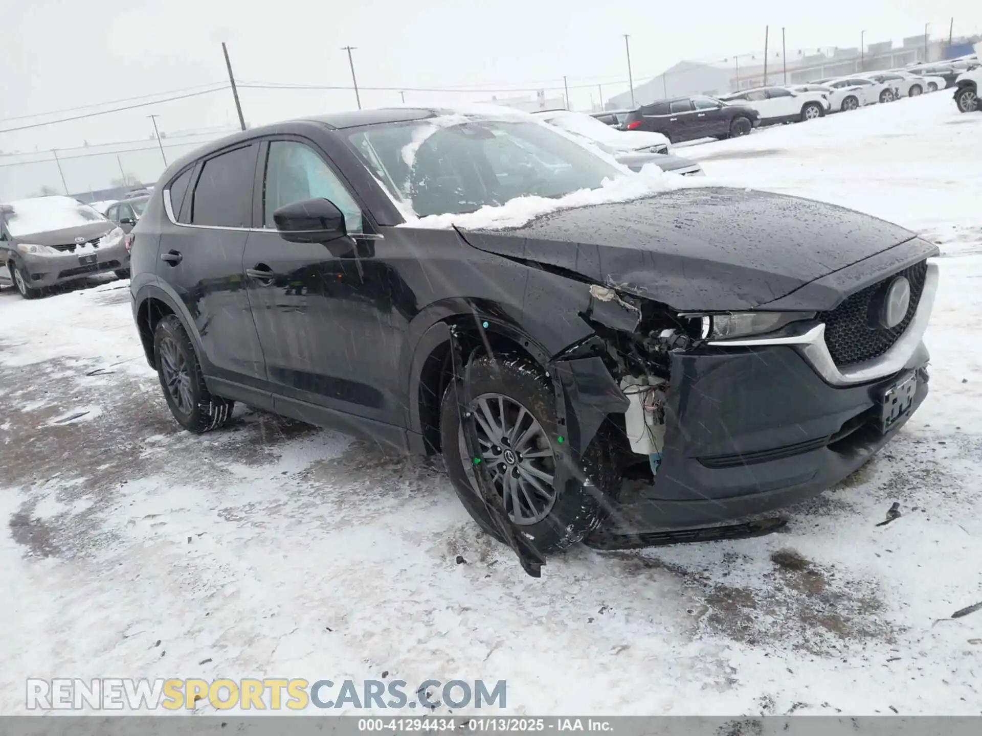 1 Photograph of a damaged car JM3KFBCMXM0365624 MAZDA CX-5 2021