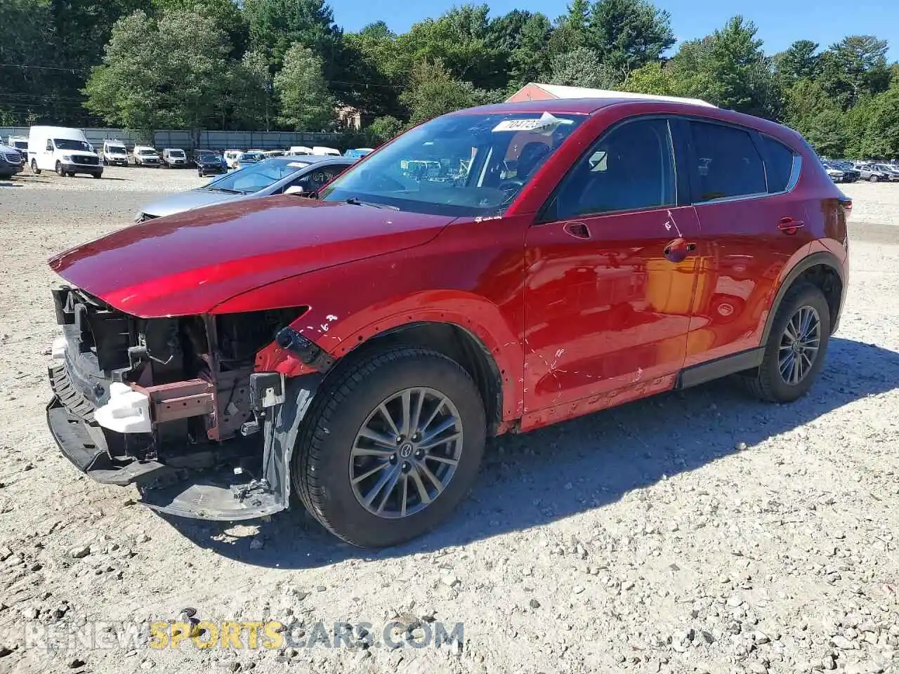 1 Photograph of a damaged car JM3KFBCMXM0374419 MAZDA CX-5 2021