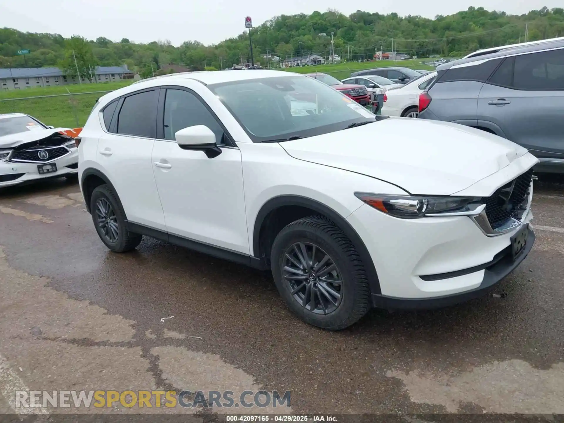 1 Photograph of a damaged car JM3KFBCMXM0398249 MAZDA CX-5 2021