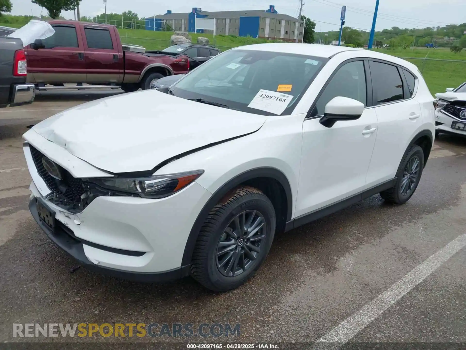 2 Photograph of a damaged car JM3KFBCMXM0398249 MAZDA CX-5 2021