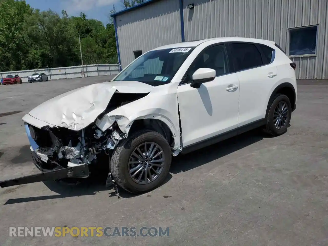 1 fotografías del automóvil dañado JM3KFBCMXM0403269 MAZDA CX-5 2021