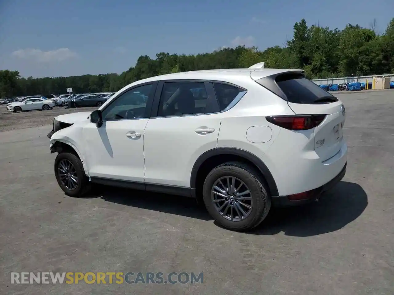 2 fotografías del automóvil dañado JM3KFBCMXM0403269 MAZDA CX-5 2021