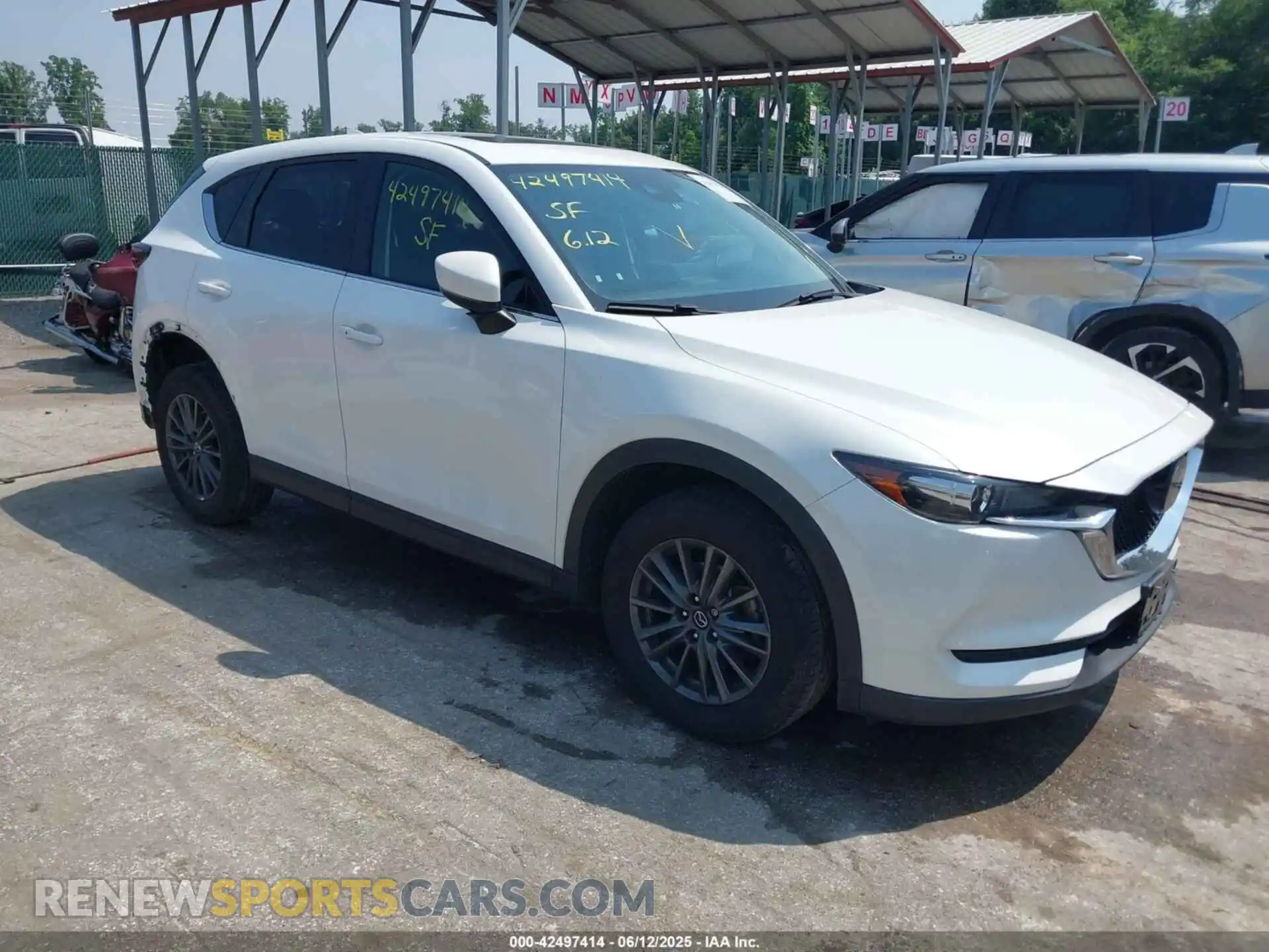 1 Photograph of a damaged car JM3KFBCMXM0404003 MAZDA CX-5 2021