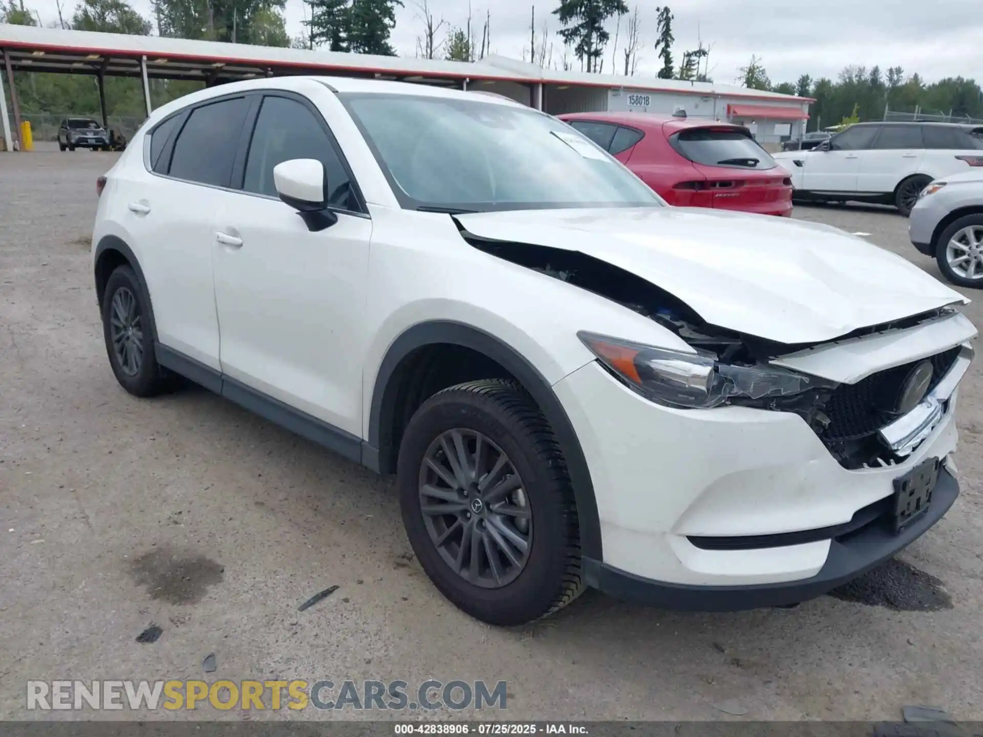 1 Photograph of a damaged car JM3KFBCMXM0406611 MAZDA CX-5 2021