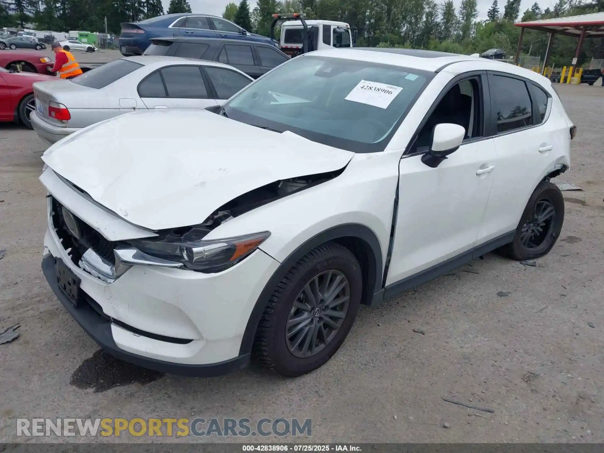 2 Photograph of a damaged car JM3KFBCMXM0406611 MAZDA CX-5 2021