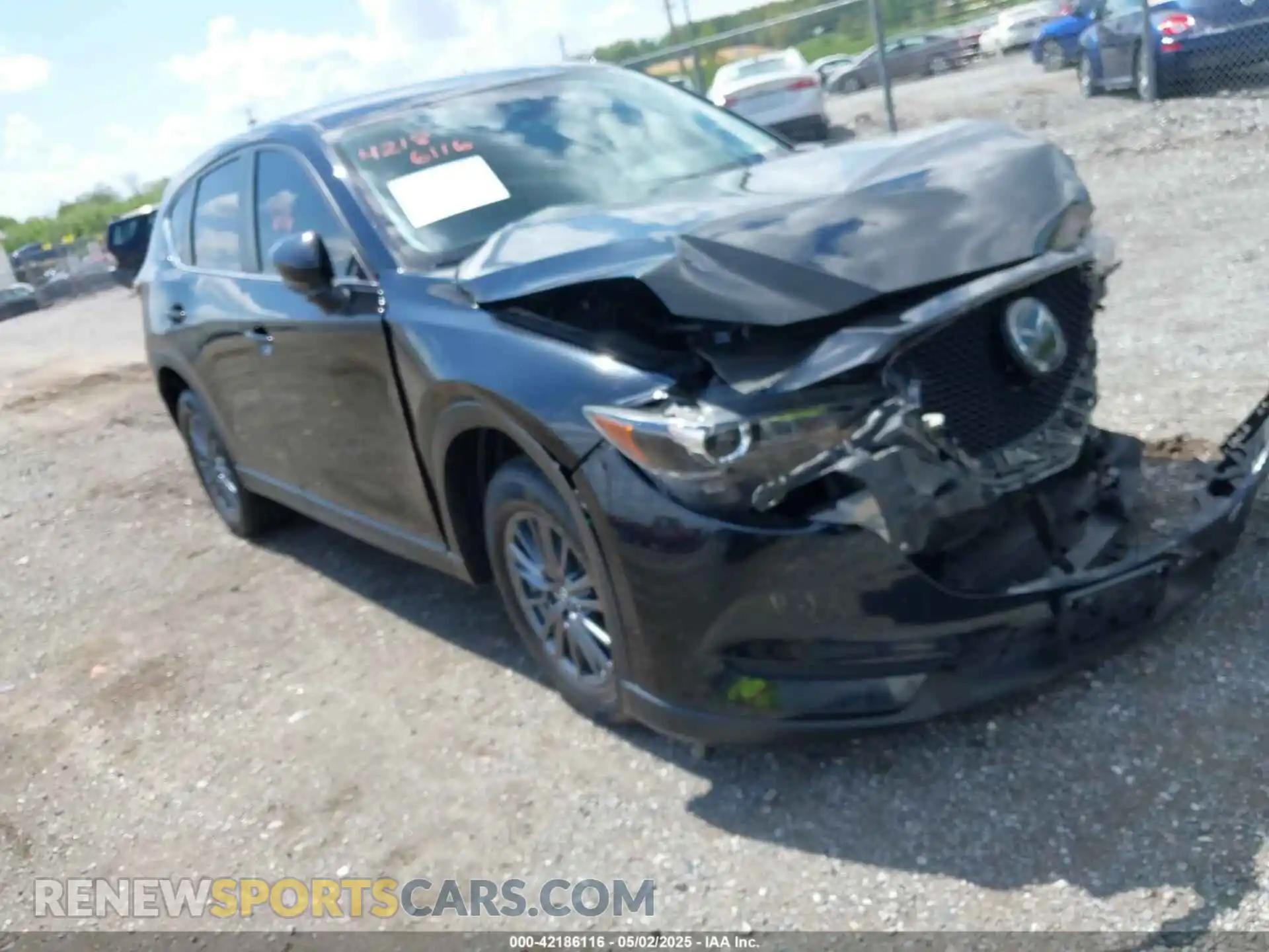 1 Photograph of a damaged car JM3KFBCMXM0410934 MAZDA CX-5 2021