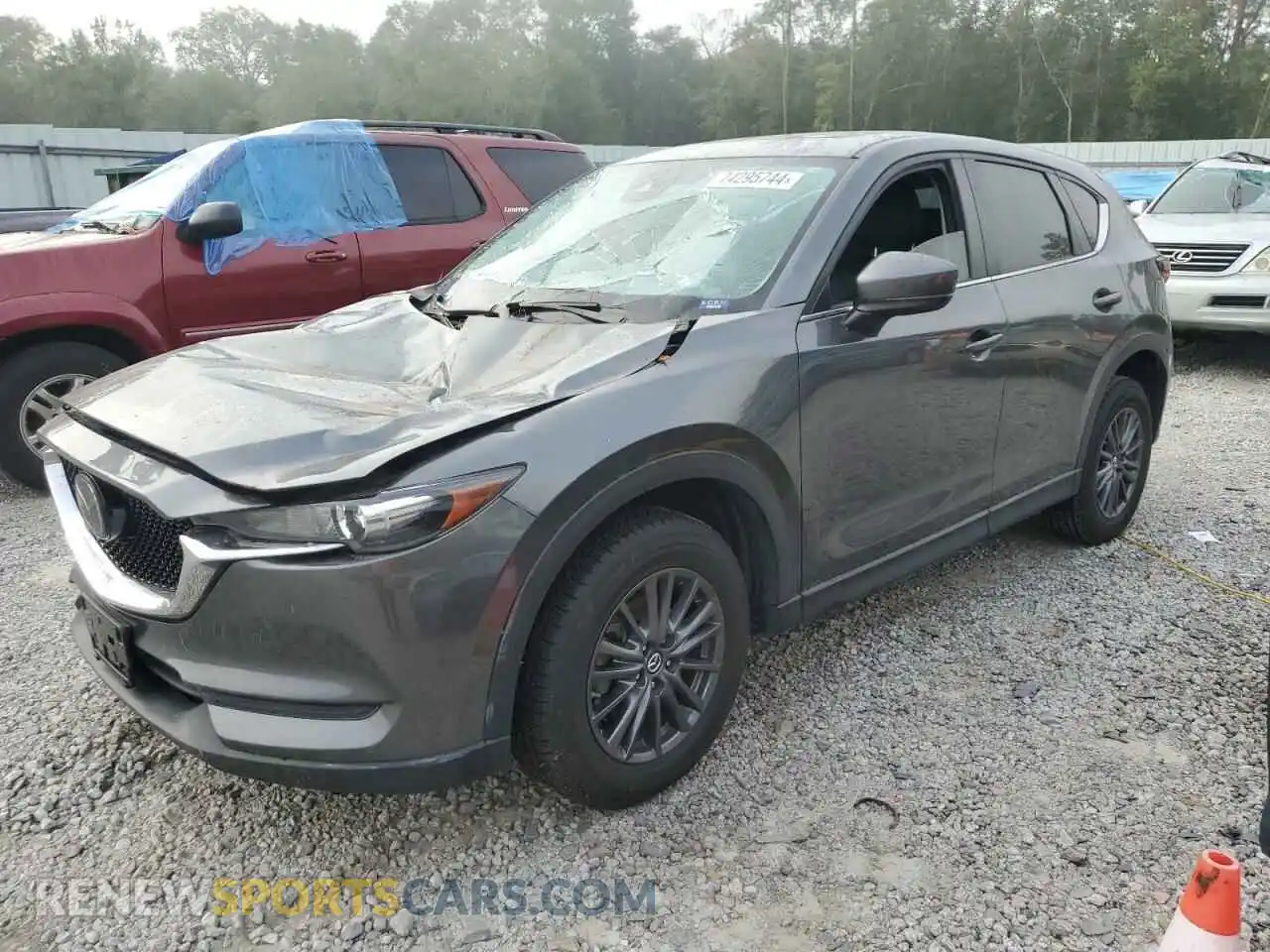 1 Photograph of a damaged car JM3KFBCMXM0417785 MAZDA CX-5 2021