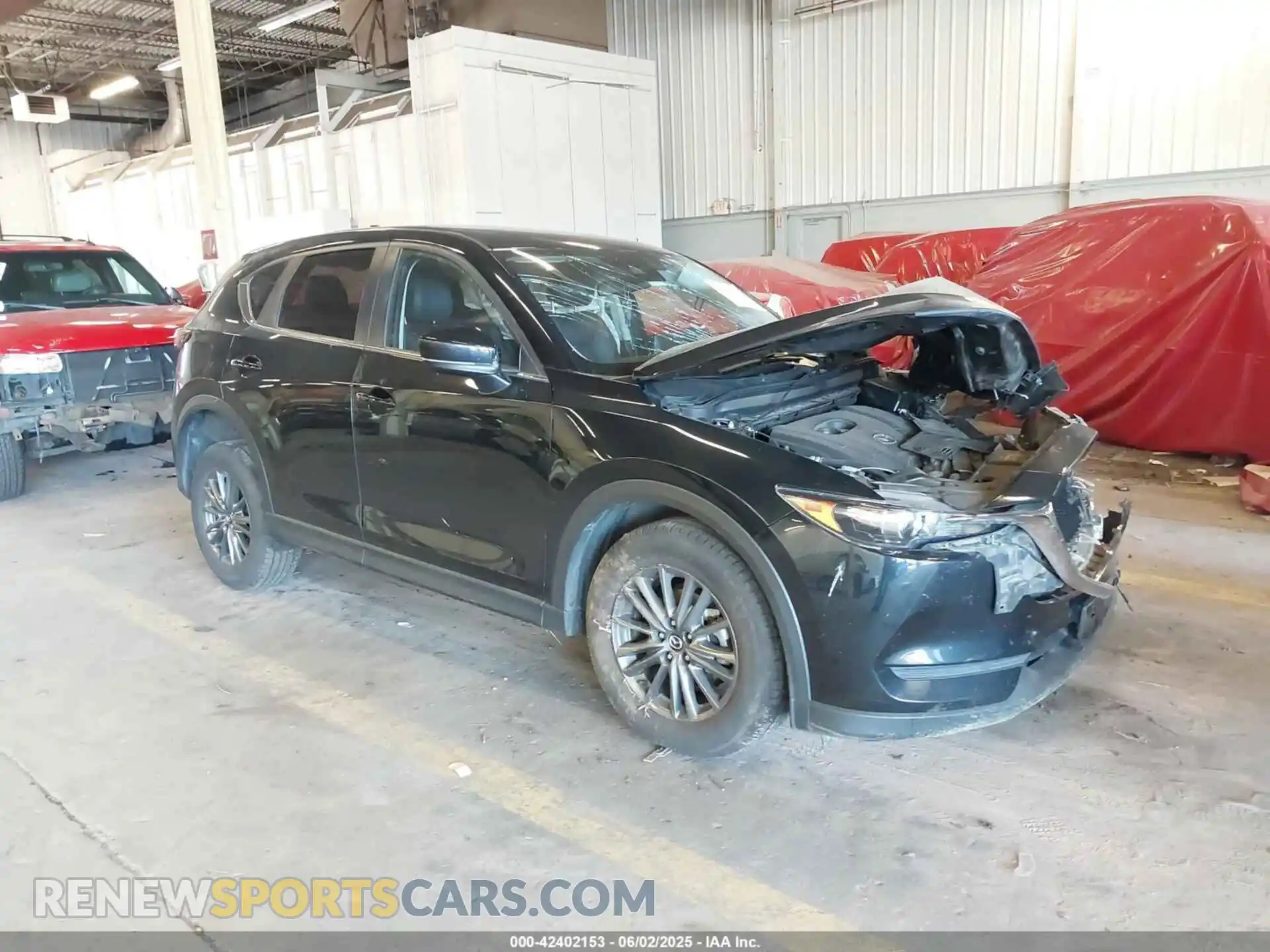 1 Photograph of a damaged car JM3KFBCMXM0445537 MAZDA CX-5 2021