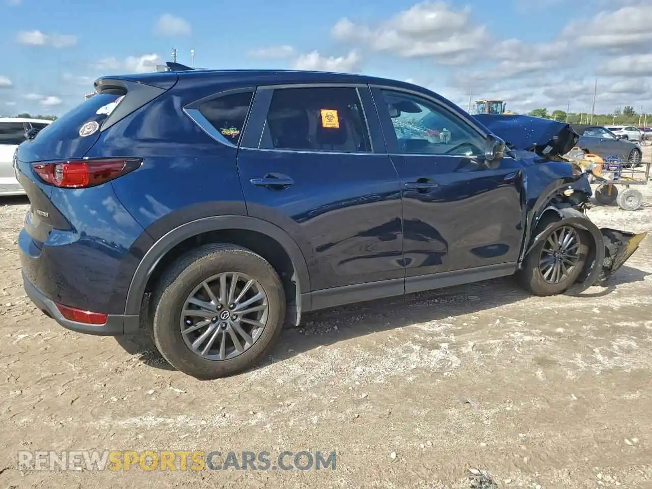 3 fotografías del automóvil dañado JM3KFBCMXM0455369 MAZDA CX-5 2021