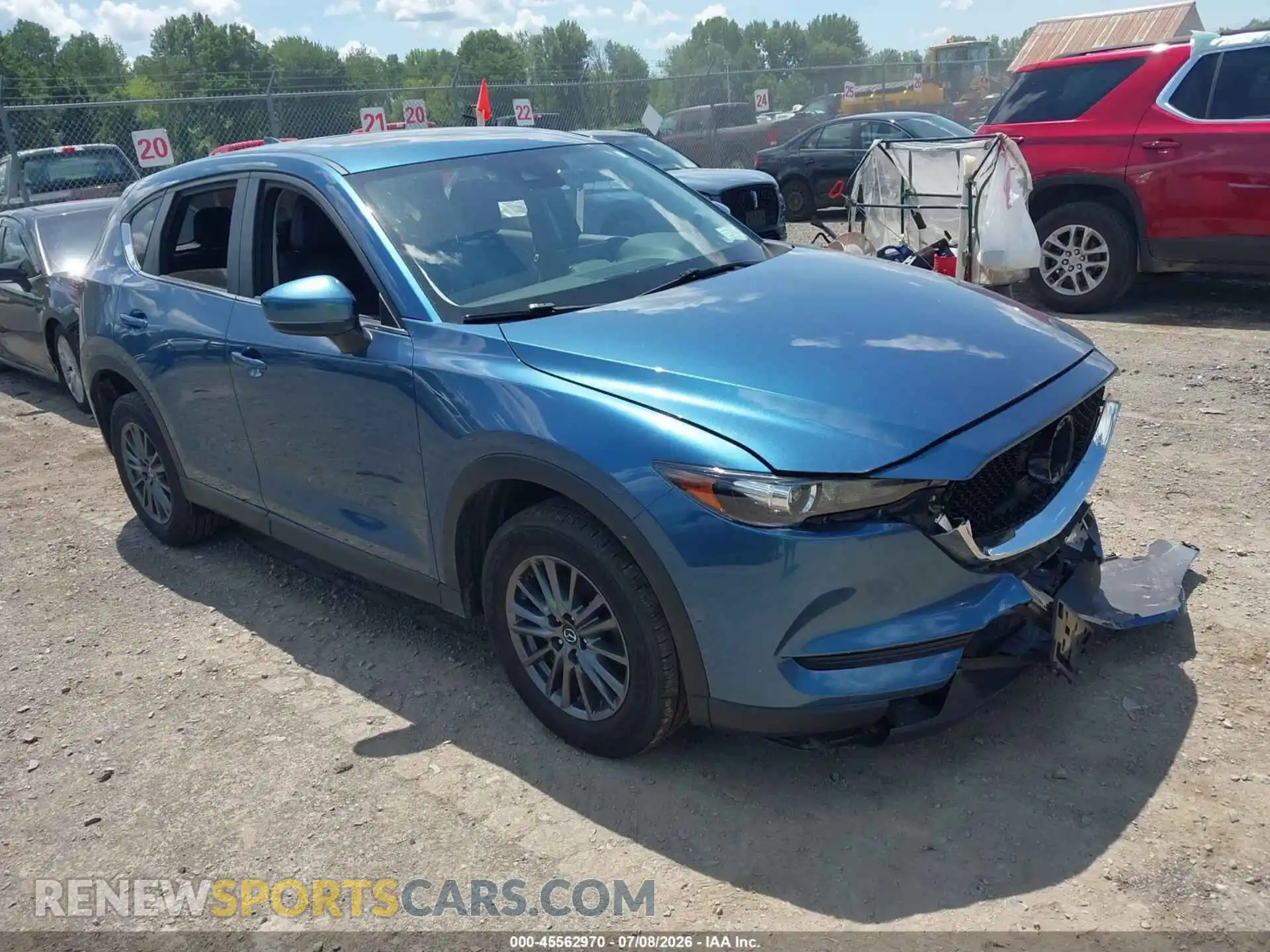 1 Photograph of a damaged car JM3KFBCMXM0464556 MAZDA CX-5 2021
