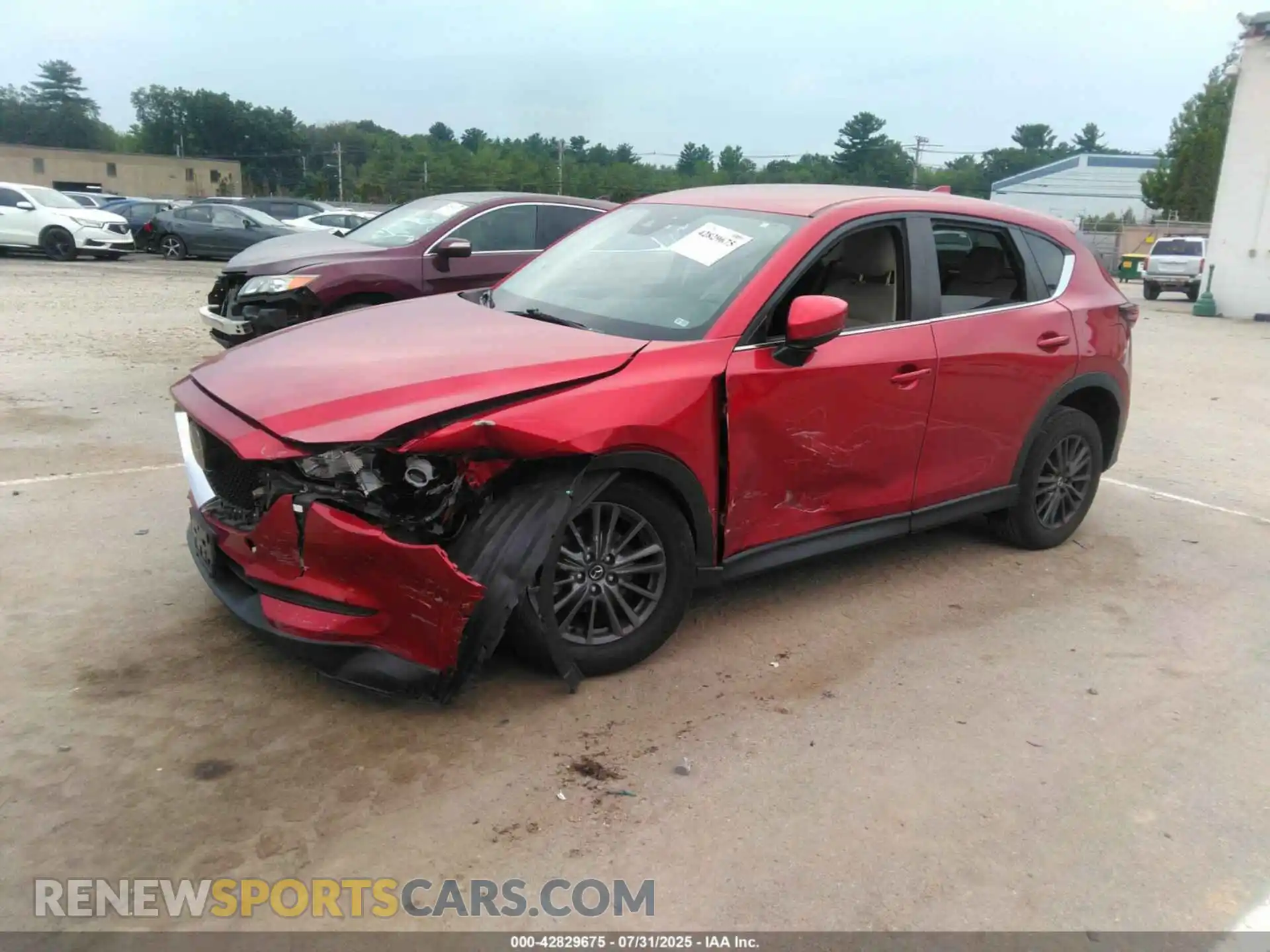 2 Photograph of a damaged car JM3KFBCMXM1303358 MAZDA CX-5 2021