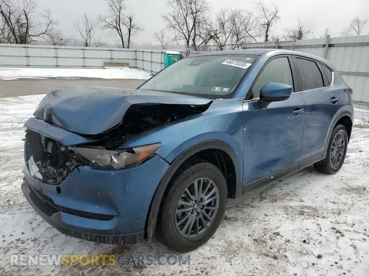 1 Photograph of a damaged car JM3KFBCMXM1474627 MAZDA CX-5 2021