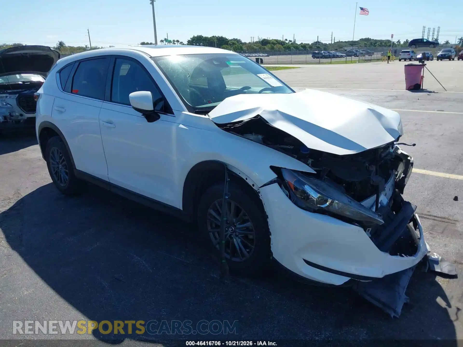 1 Photograph of a damaged car JM3KFBCMXM1481447 MAZDA CX-5 2021