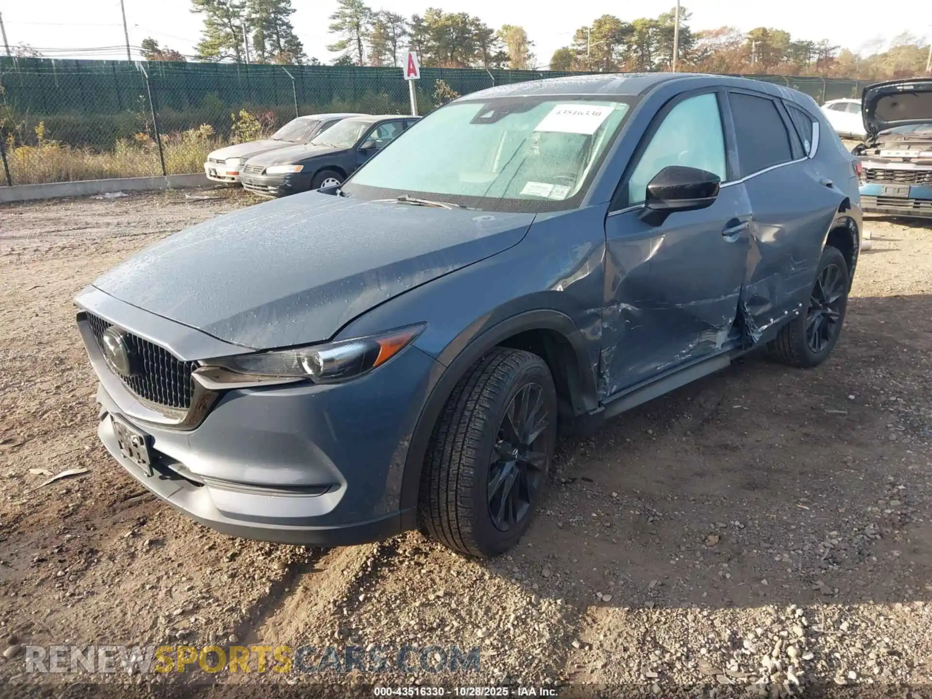 2 fotografías del automóvil dañado JM3KFBCY1M0442397 MAZDA CX-5 2021