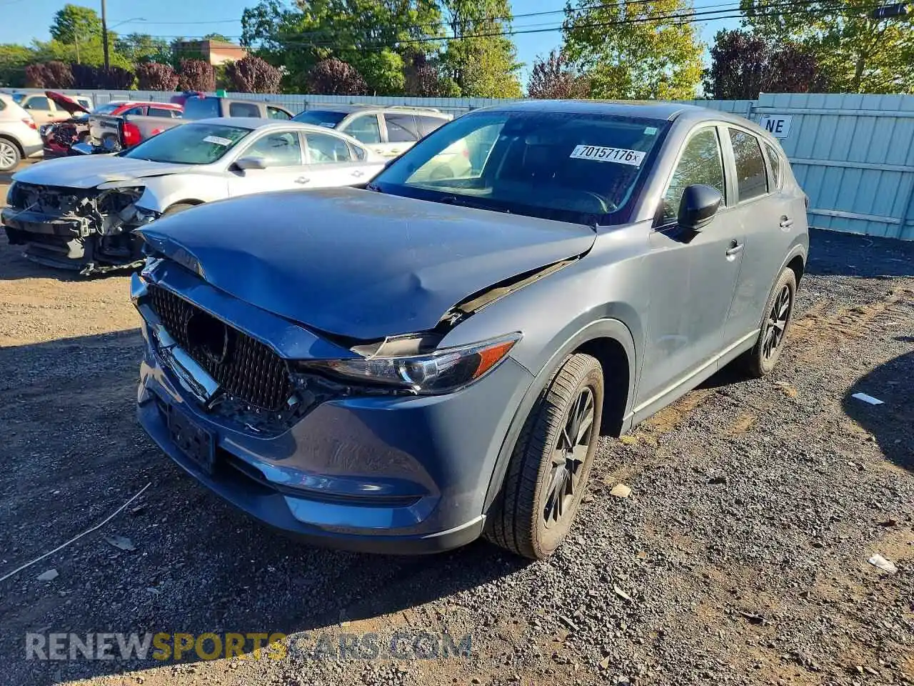 1 Photograph of a damaged car JM3KFBCY2M0395218 MAZDA CX-5 2021