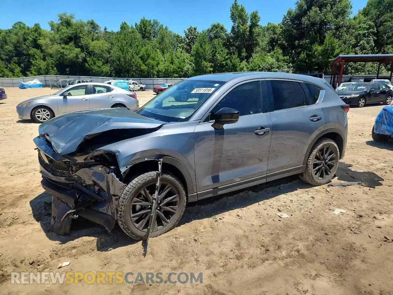 1 fotografías del automóvil dañado JM3KFBCY8M0457611 MAZDA CX-5 2021