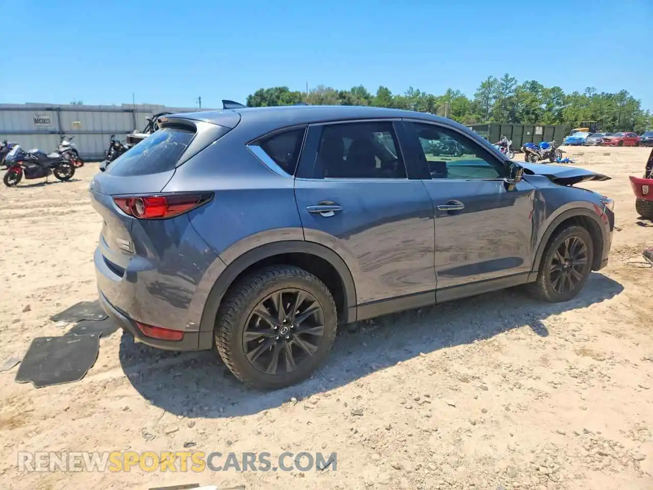 3 fotografías del automóvil dañado JM3KFBCY8M0457611 MAZDA CX-5 2021