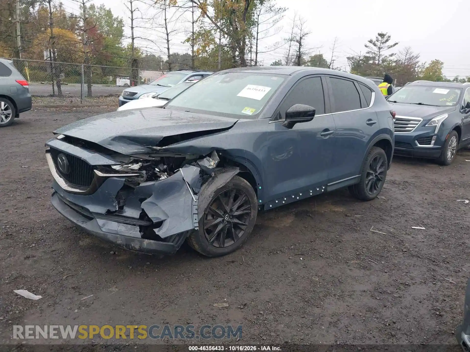 2 Photograph of a damaged car JM3KFBCYXM0415456 MAZDA CX-5 2021