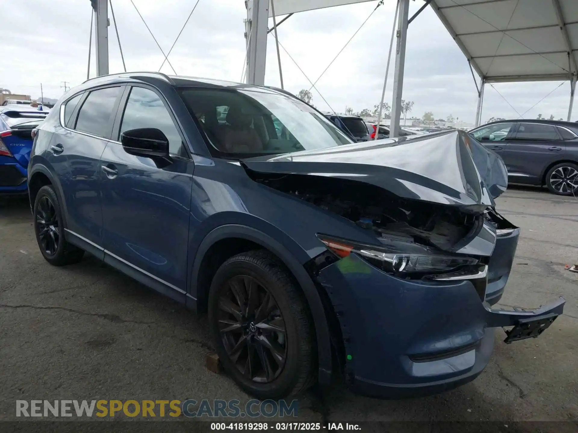 1 Photograph of a damaged car JM3KFBCYXM0420074 MAZDA CX-5 2021