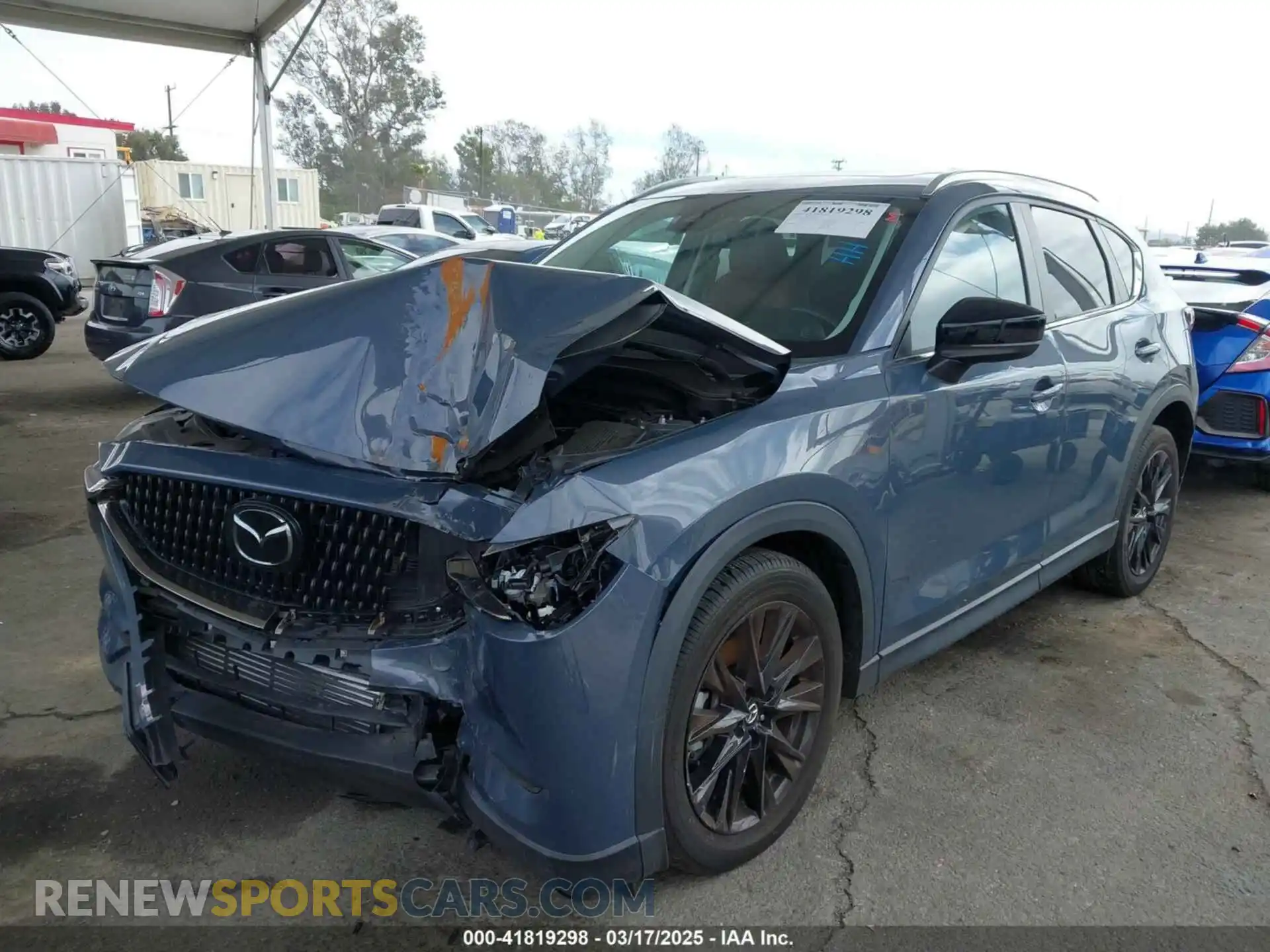 2 Photograph of a damaged car JM3KFBCYXM0420074 MAZDA CX-5 2021