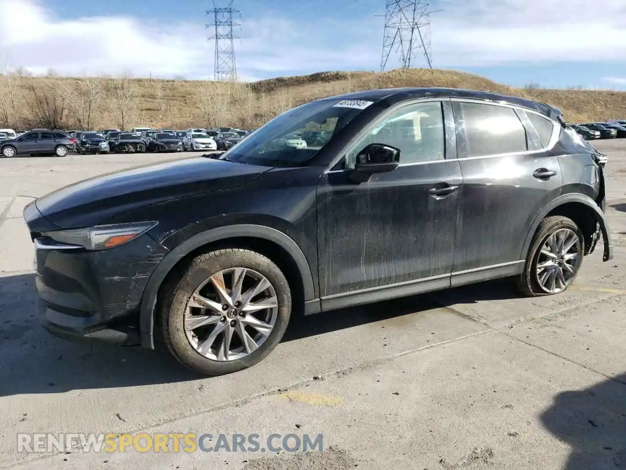 1 Photograph of a damaged car JM3KFBDM0M0327687 MAZDA CX-5 2021