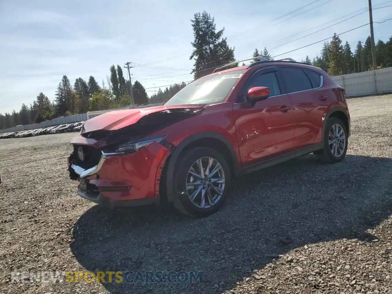 1 Photograph of a damaged car JM3KFBDM0M1493718 MAZDA CX-5 2021