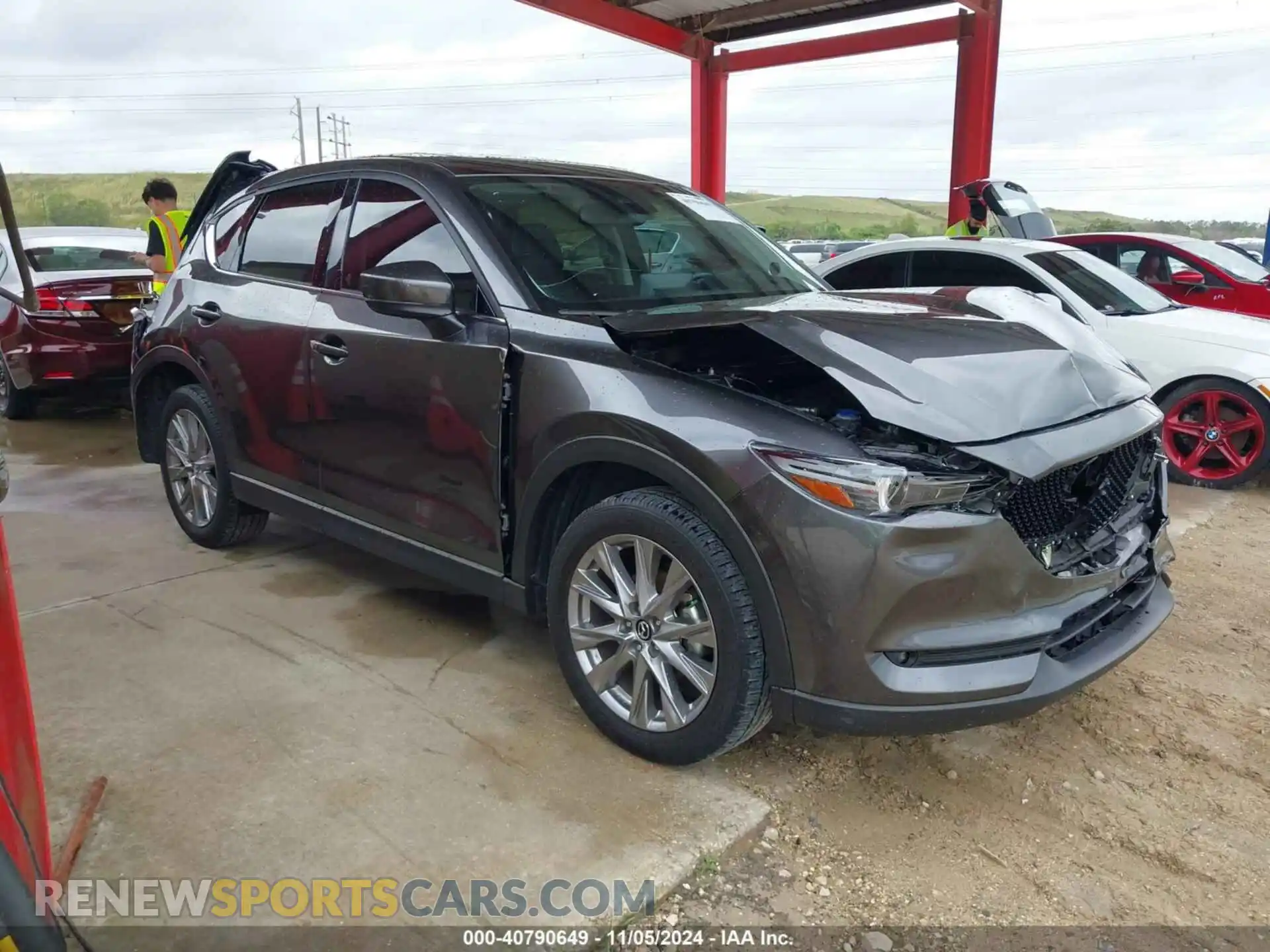 1 Photograph of a damaged car JM3KFBDM0M1497154 MAZDA CX-5 2021