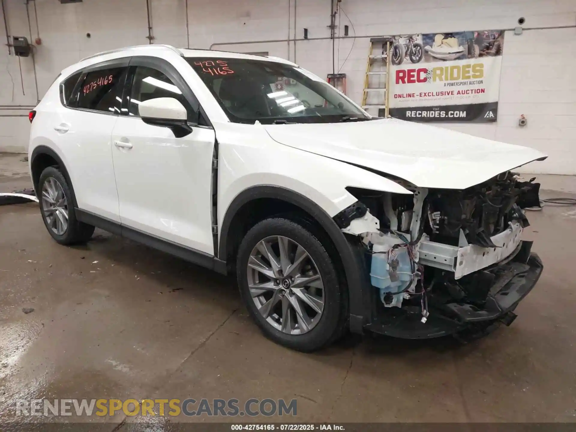 1 Photograph of a damaged car JM3KFBDM1M0310249 MAZDA CX-5 2021