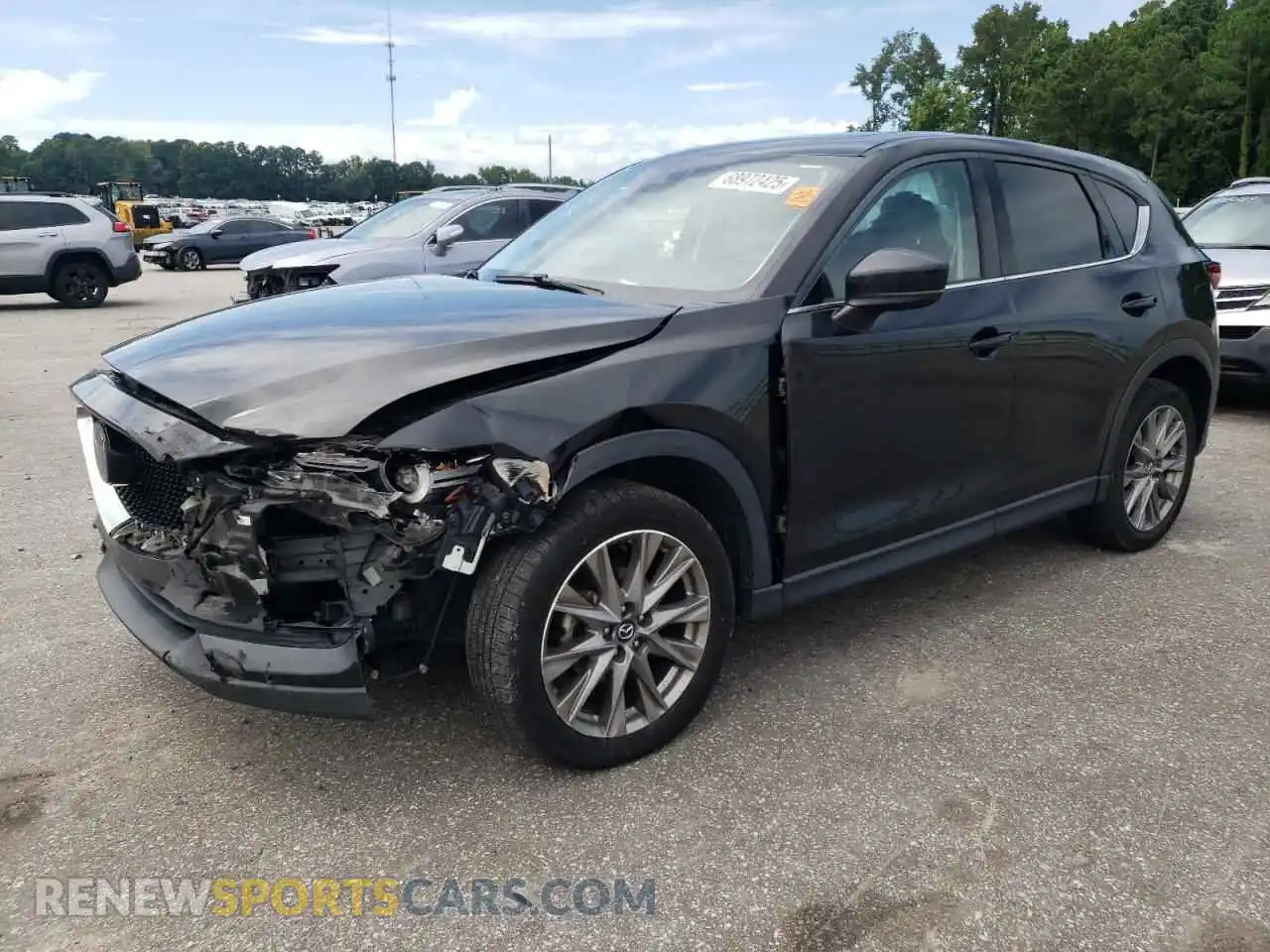 1 Photograph of a damaged car JM3KFBDM1M0321235 MAZDA CX-5 2021