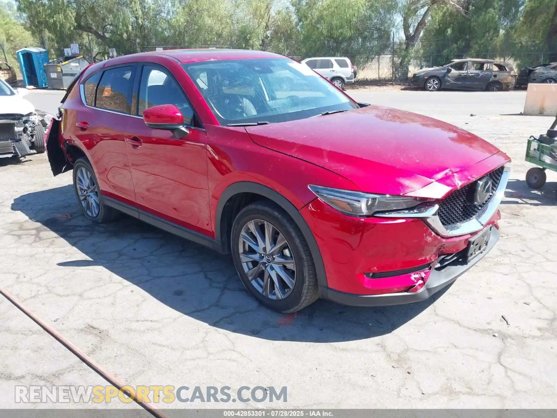 1 Photograph of a damaged car JM3KFBDM1M0404289 MAZDA CX-5 2021