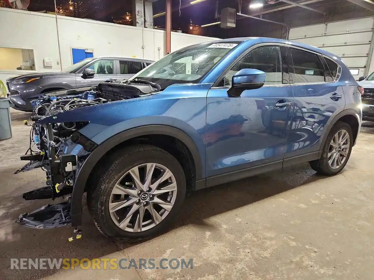 1 Photograph of a damaged car JM3KFBDM1M0405846 MAZDA CX-5 2021