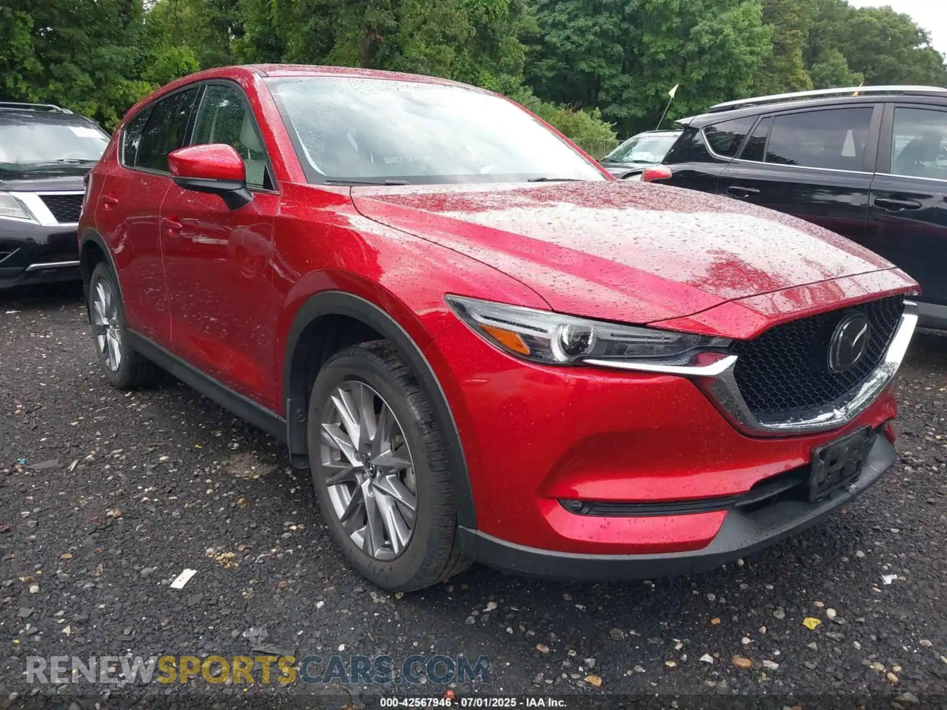 1 Photograph of a damaged car JM3KFBDM1M1358215 MAZDA CX-5 2021
