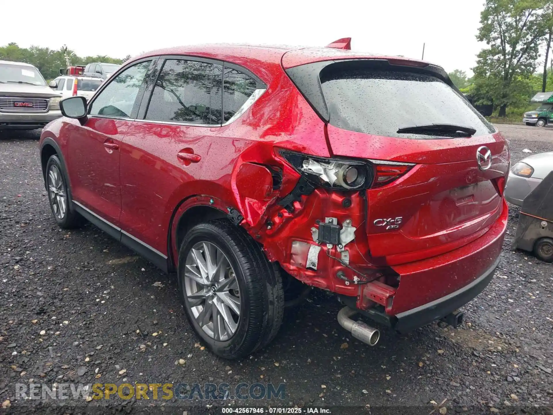 3 Photograph of a damaged car JM3KFBDM1M1358215 MAZDA CX-5 2021