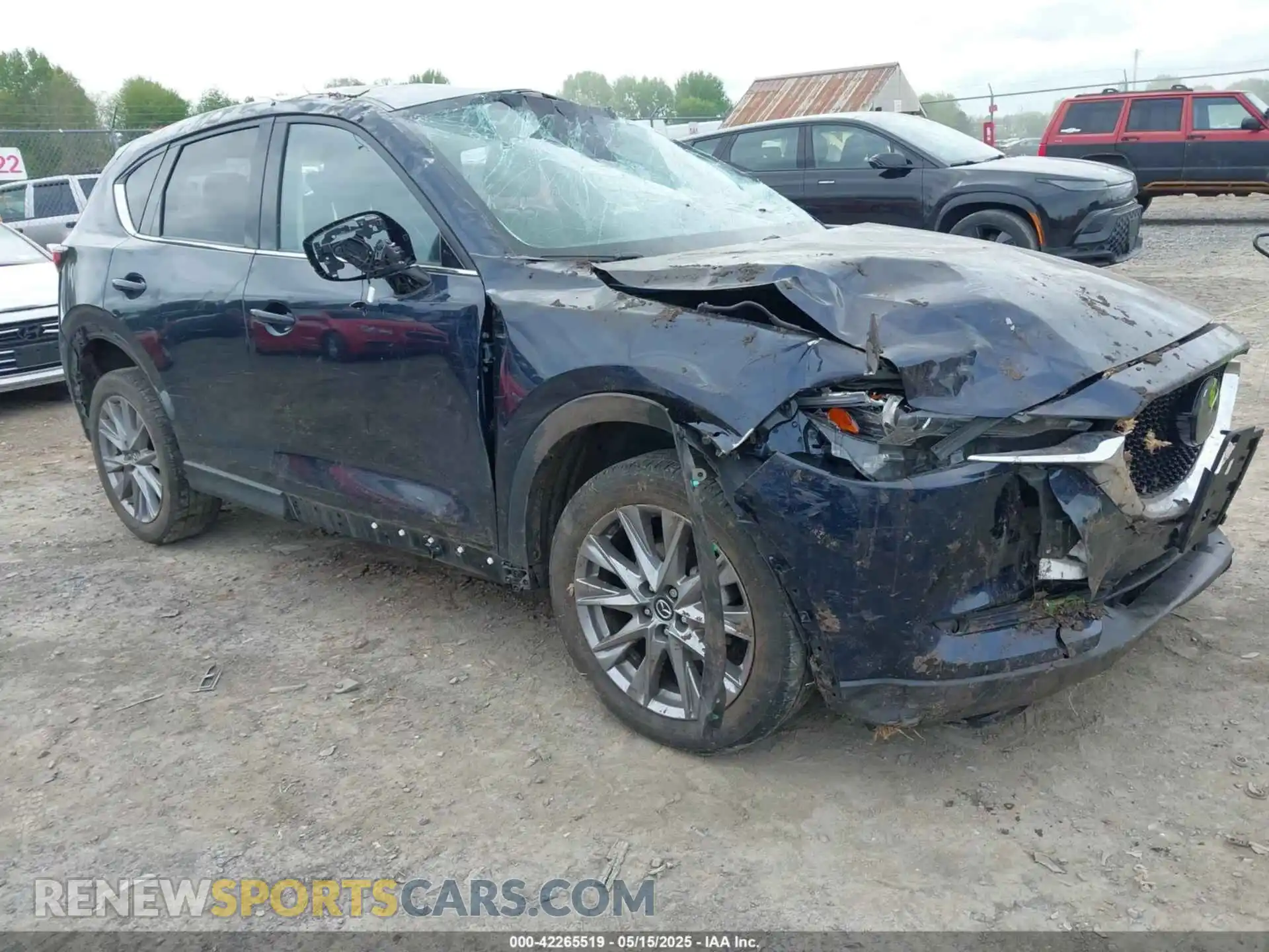 1 Фотография поврежденного автомобиля JM3KFBDM1M1380490 MAZDA CX-5 2021