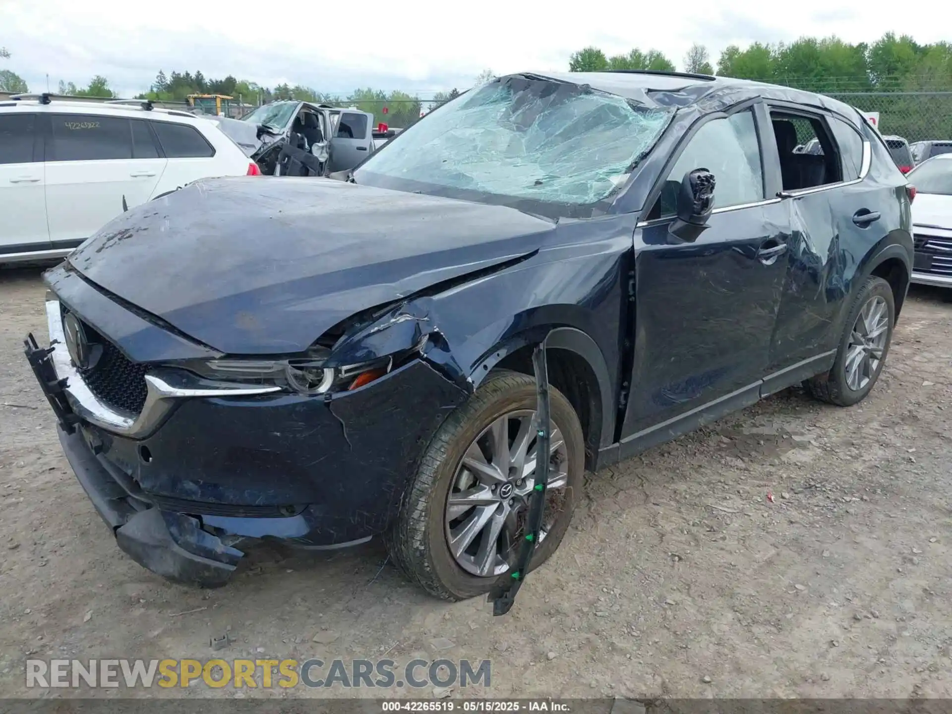2 Фотография поврежденного автомобиля JM3KFBDM1M1380490 MAZDA CX-5 2021
