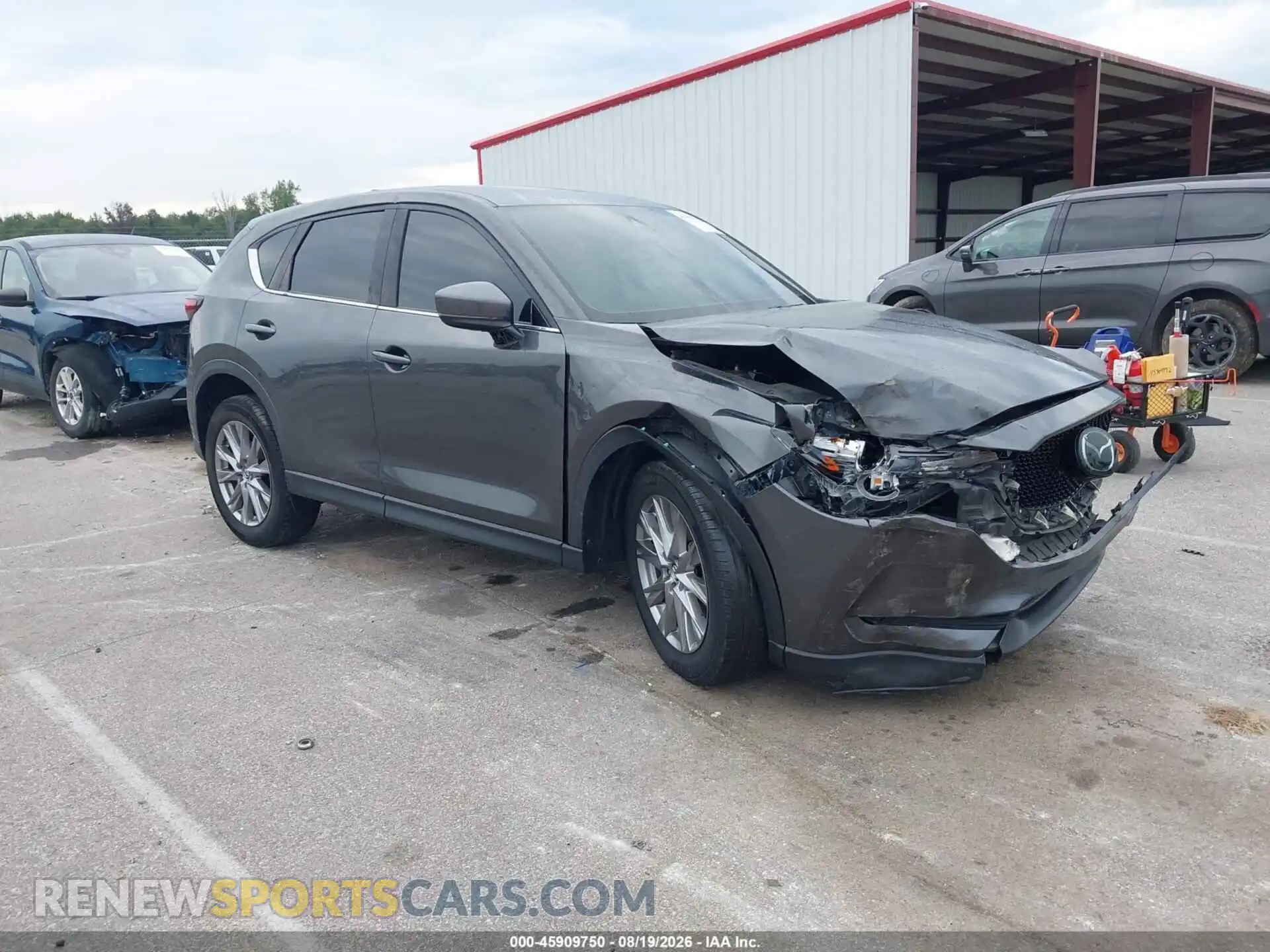 1 Photograph of a damaged car JM3KFBDM1M1427551 MAZDA CX-5 2021