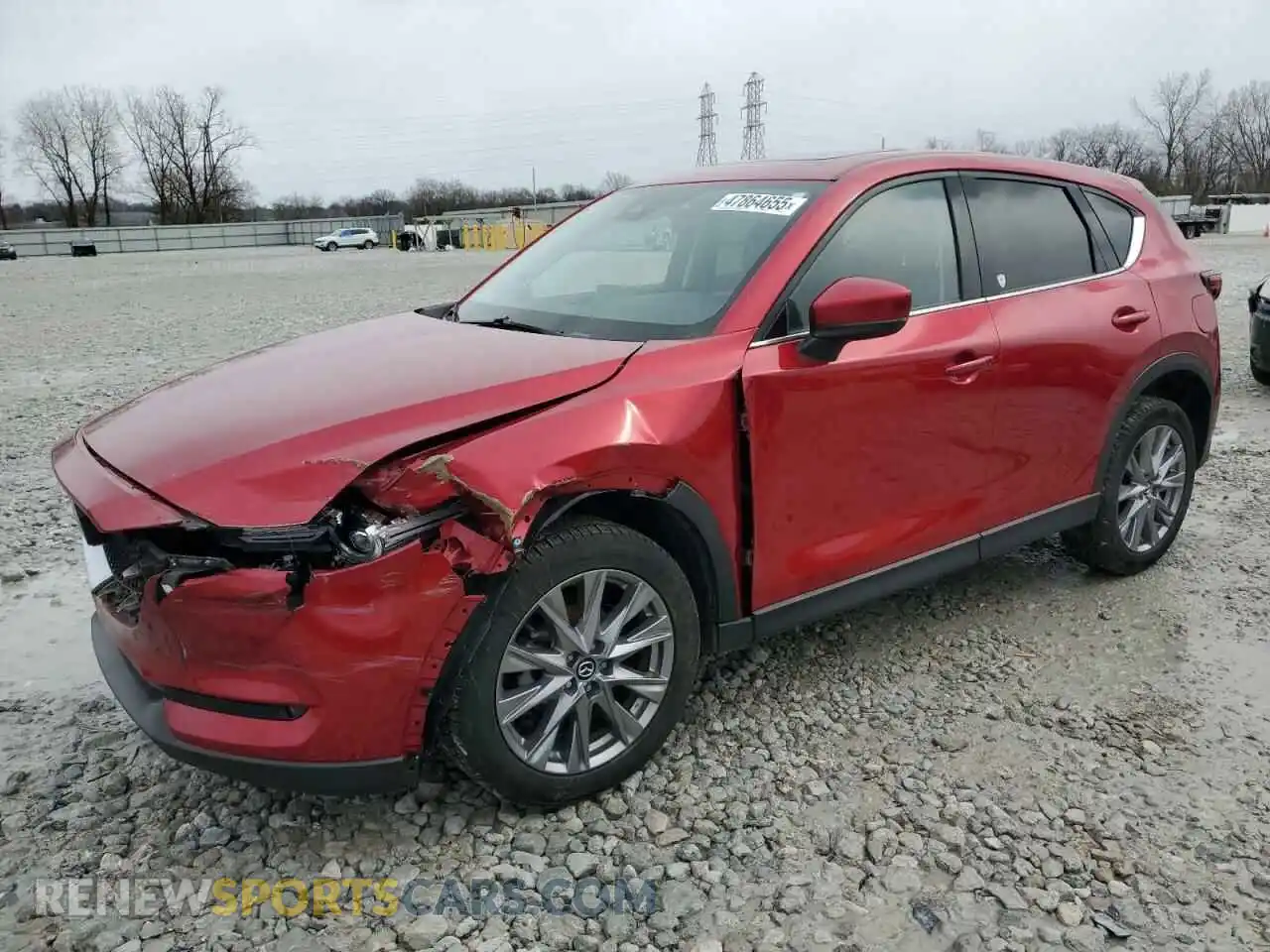 1 Photograph of a damaged car JM3KFBDM1M1443734 MAZDA CX-5 2021