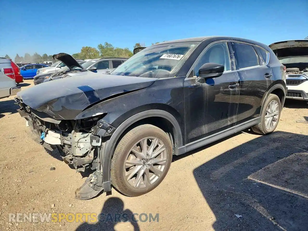 1 Photograph of a damaged car JM3KFBDM2M0371061 MAZDA CX-5 2021
