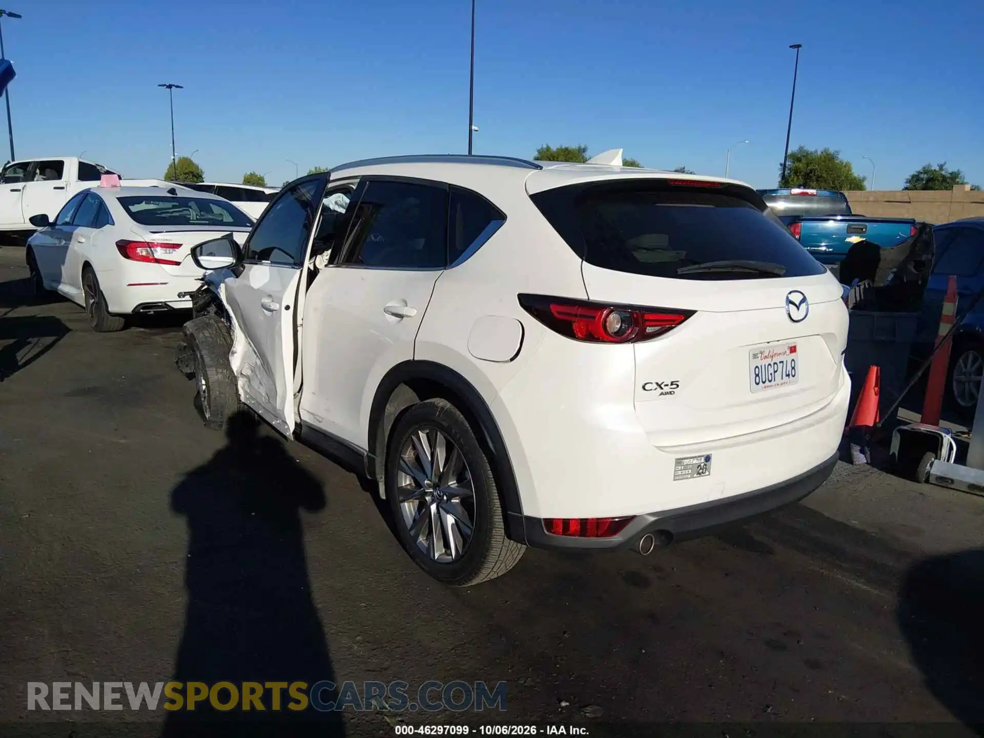 3 Фотография поврежденного автомобиля JM3KFBDM2M1300940 MAZDA CX-5 2021