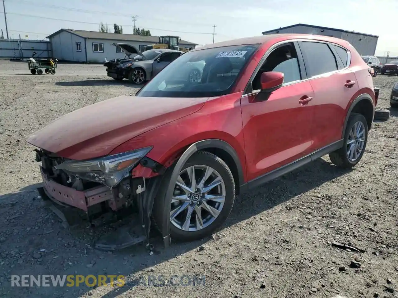 1 Photograph of a damaged car JM3KFBDM2M1306334 MAZDA CX-5 2021