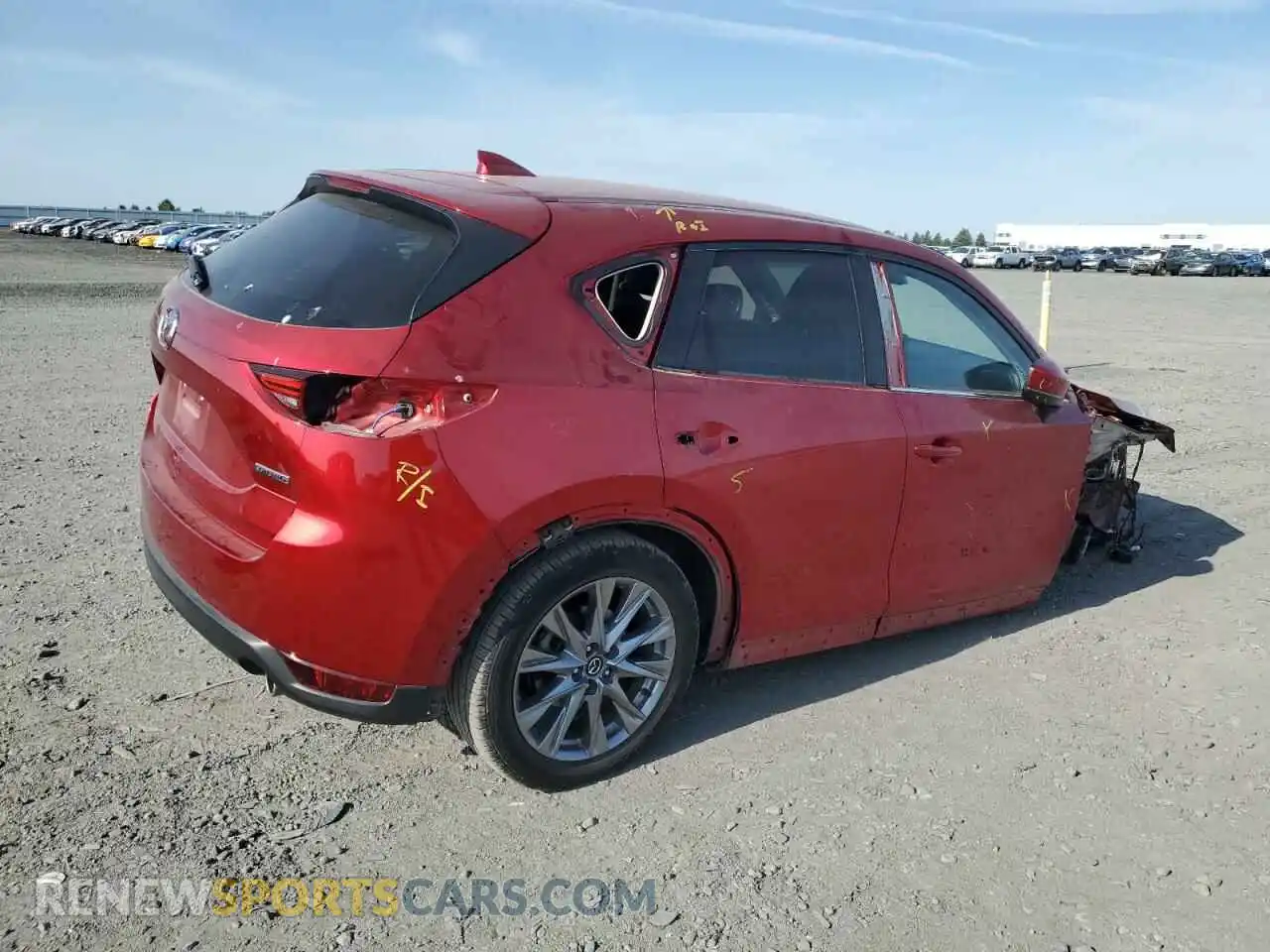 3 Photograph of a damaged car JM3KFBDM2M1306334 MAZDA CX-5 2021