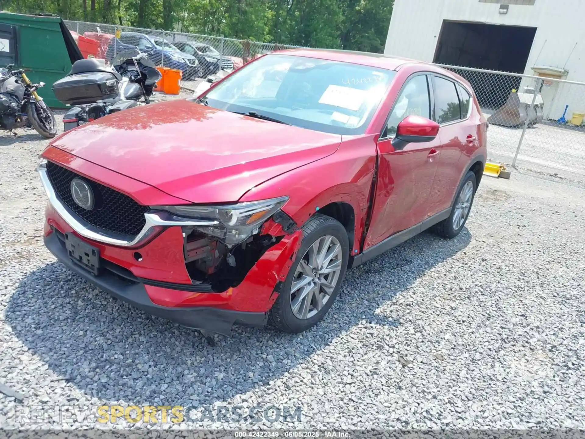 2 Photograph of a damaged car JM3KFBDM3M0434569 MAZDA CX-5 2021