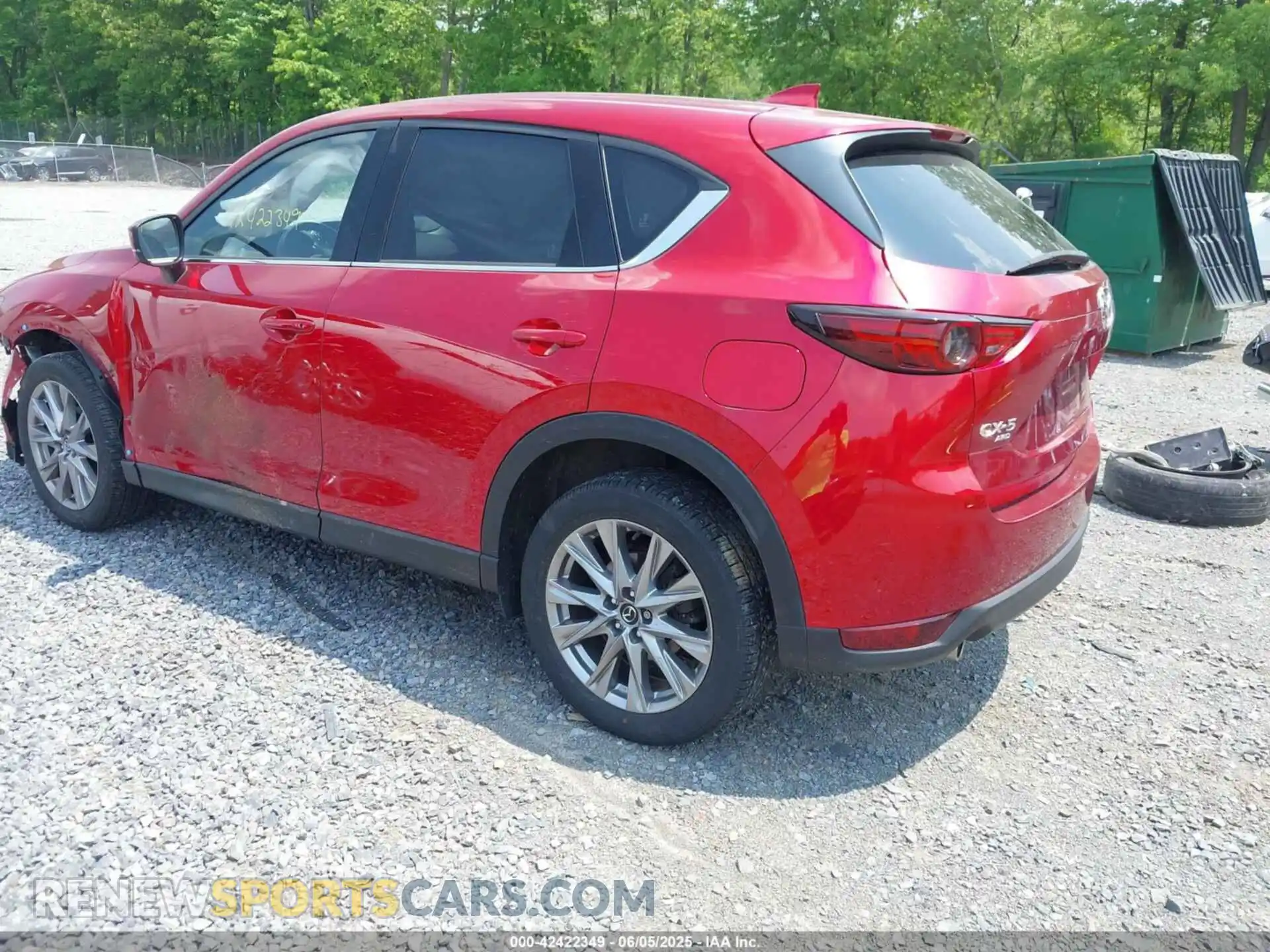 3 Photograph of a damaged car JM3KFBDM3M0434569 MAZDA CX-5 2021