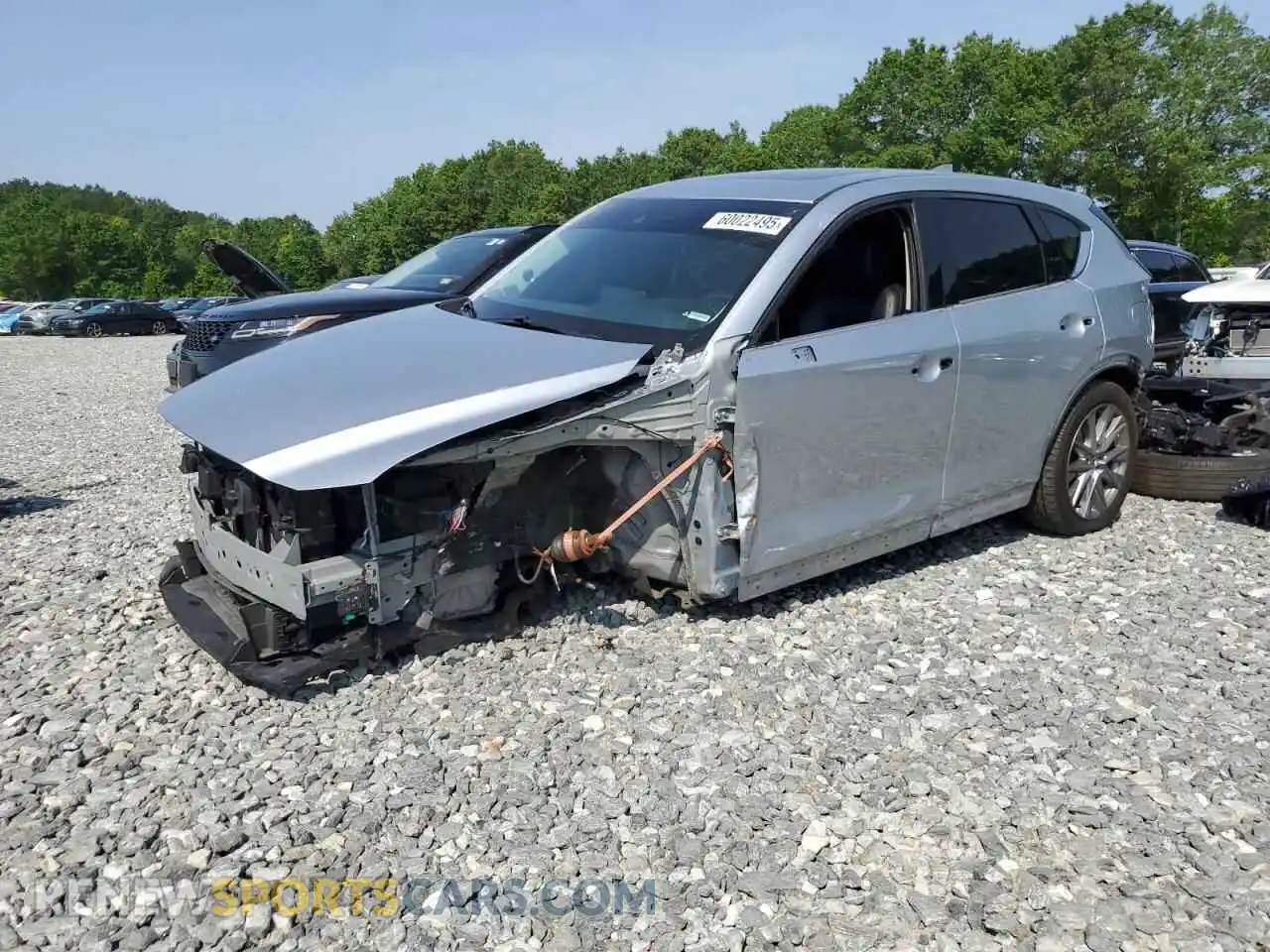 1 Photograph of a damaged car JM3KFBDM3M1319836 MAZDA CX-5 2021
