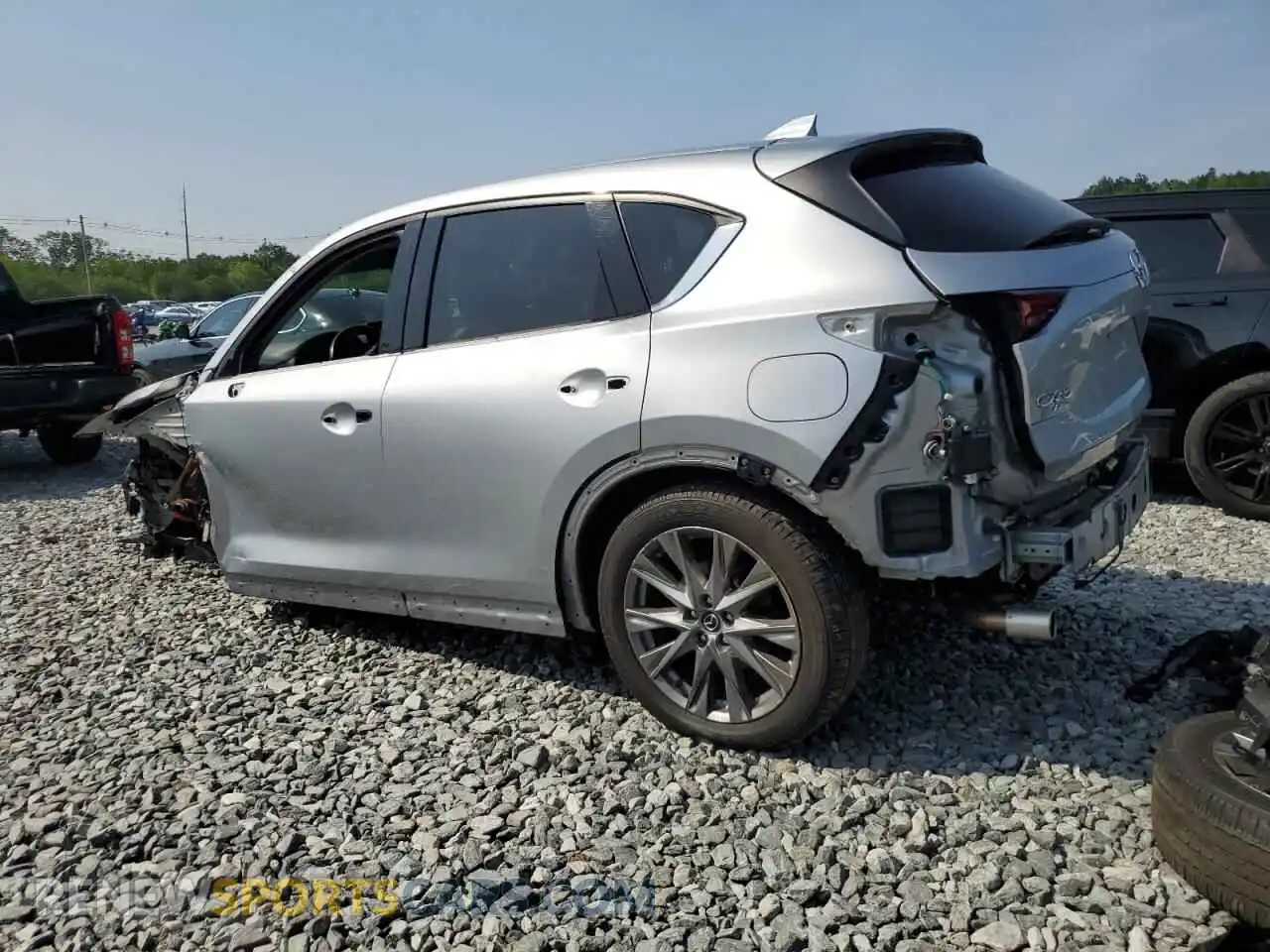 2 Photograph of a damaged car JM3KFBDM3M1319836 MAZDA CX-5 2021