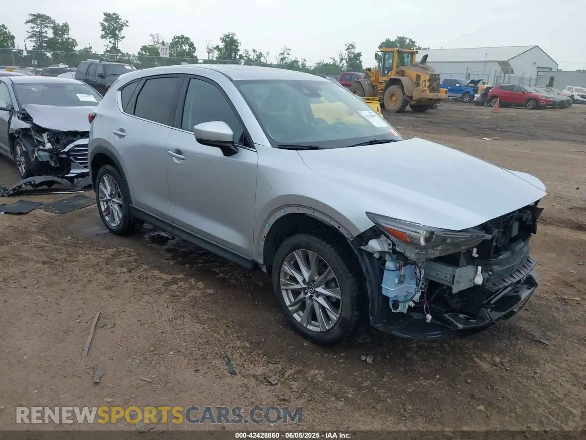 1 Photograph of a damaged car JM3KFBDM4M0371496 MAZDA CX-5 2021