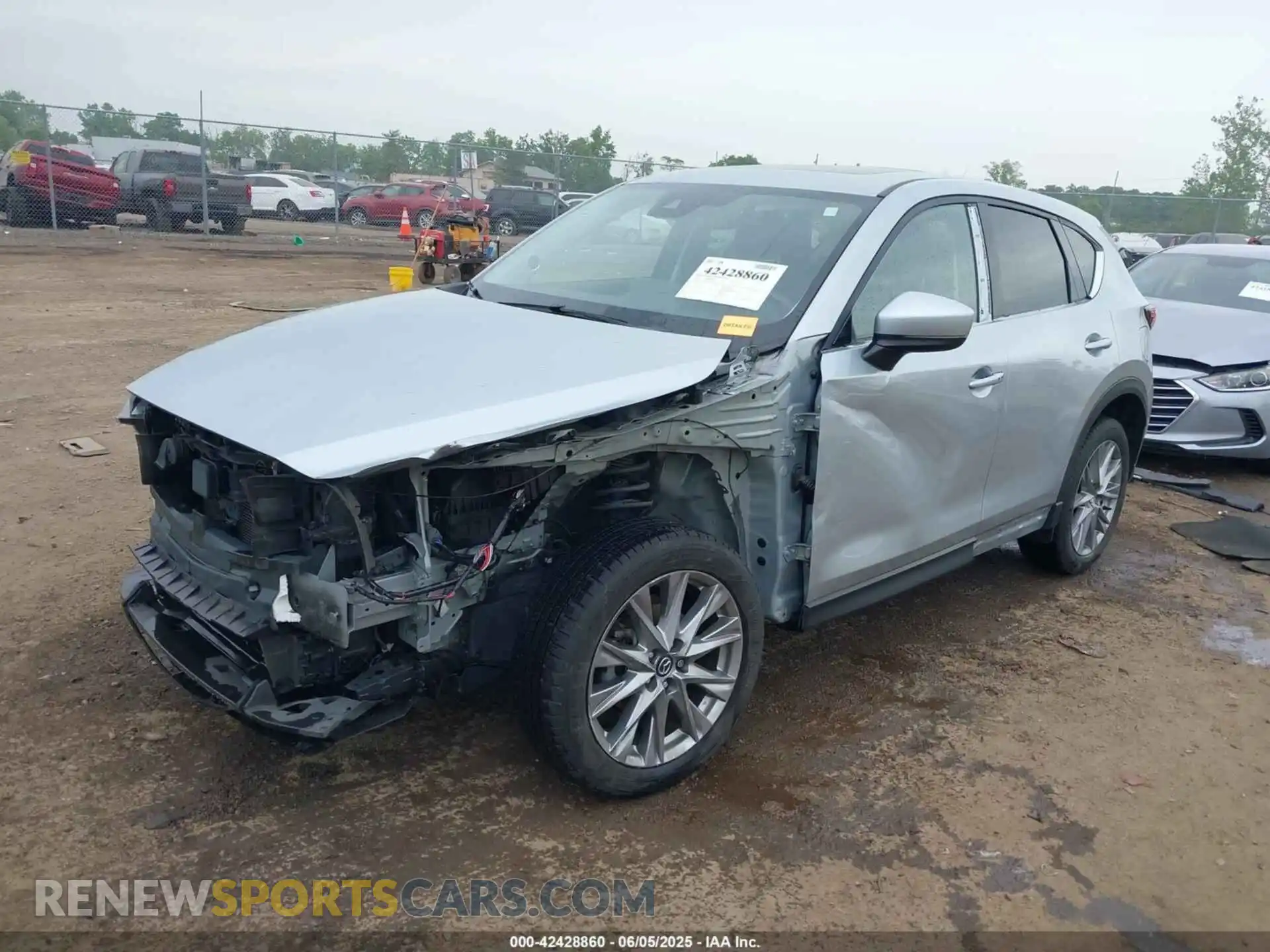 2 Photograph of a damaged car JM3KFBDM4M0371496 MAZDA CX-5 2021